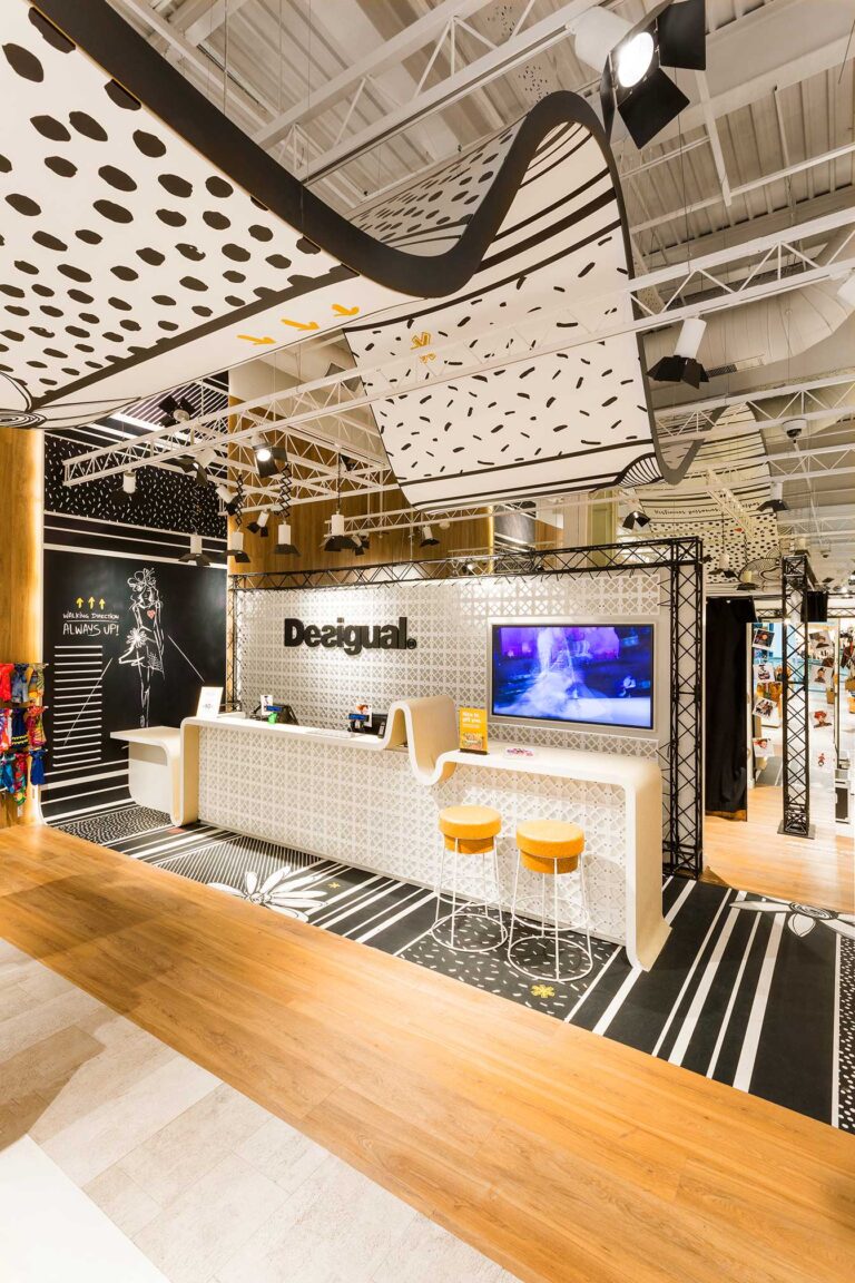 montaje tienda desigual