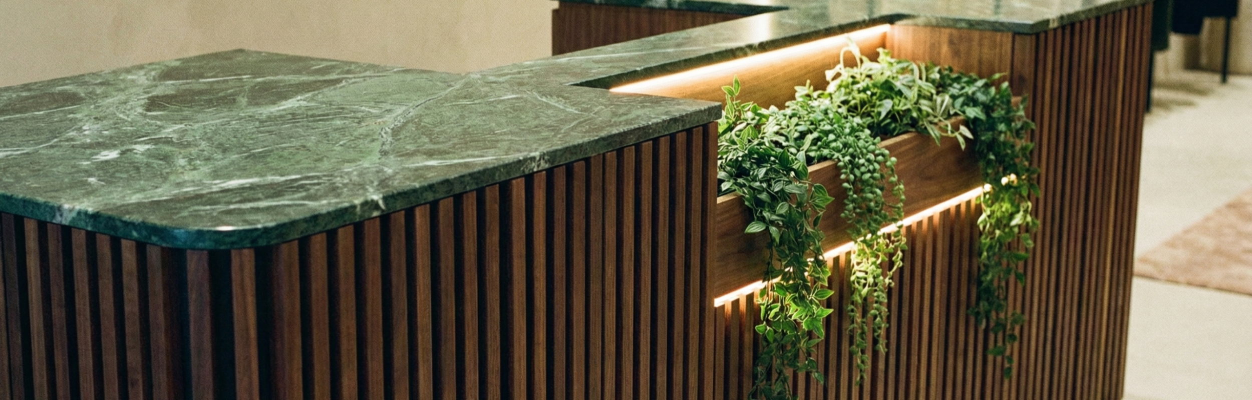 Mostradores contract a medida para retail