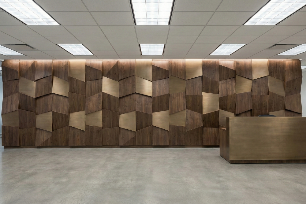 Paneles tridimensionales a medida