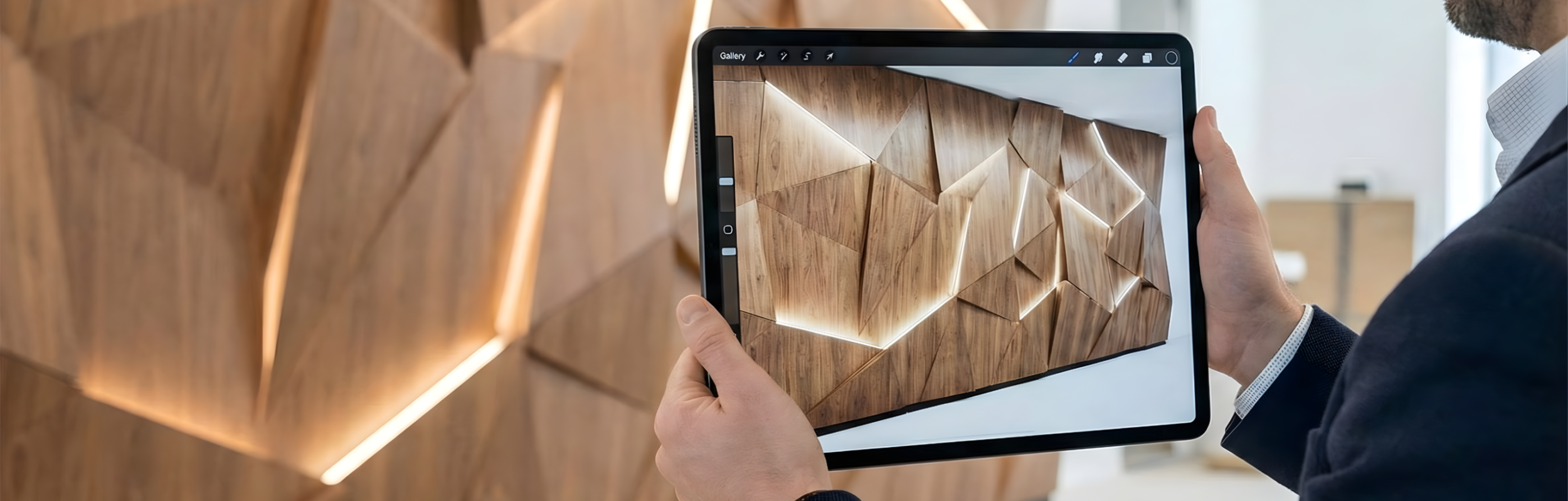 Paneles tridimensionales a medida