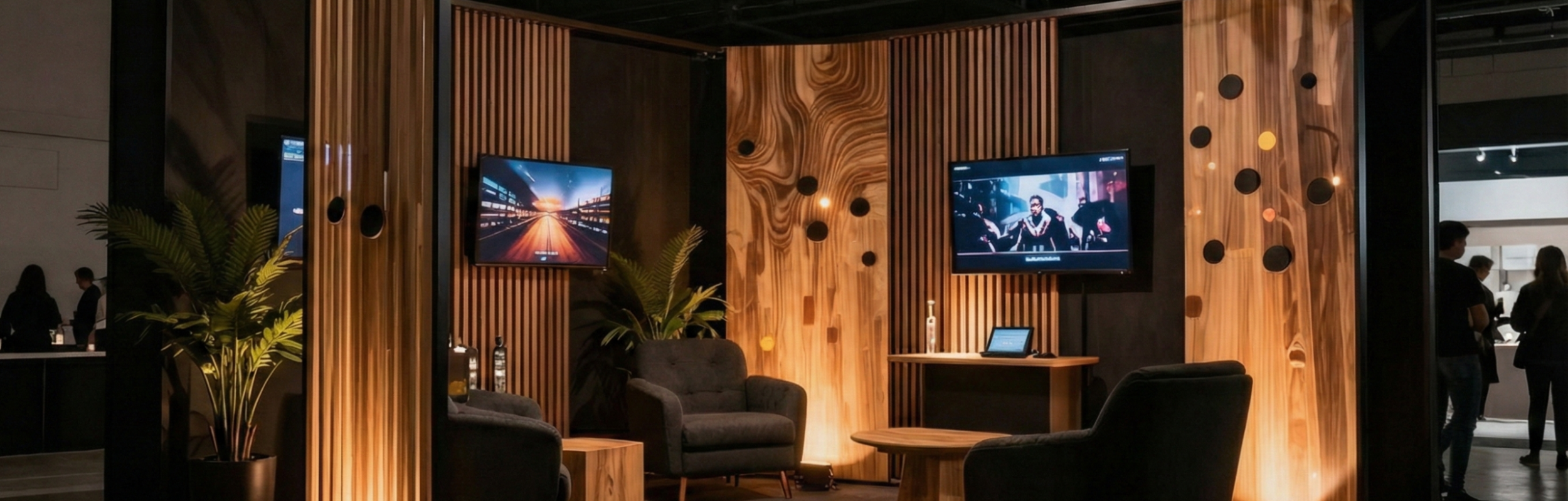 Escenografía y stands premium