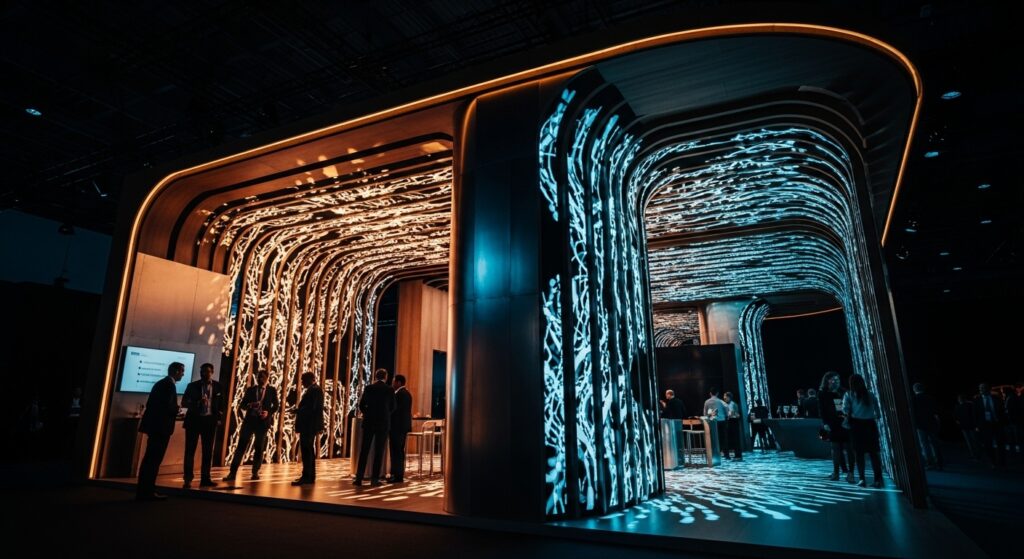 Escenografía y stands premium