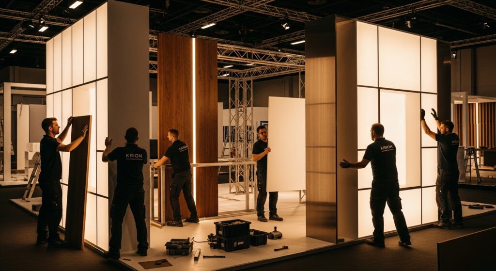 Escenografía y stands premium