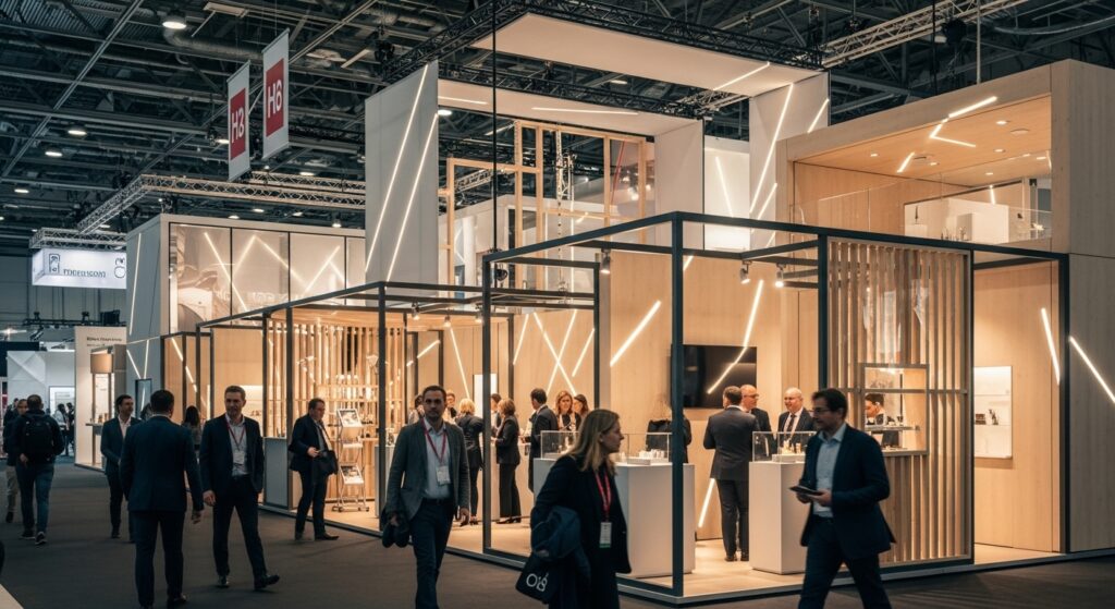 Escenografía y stands premium