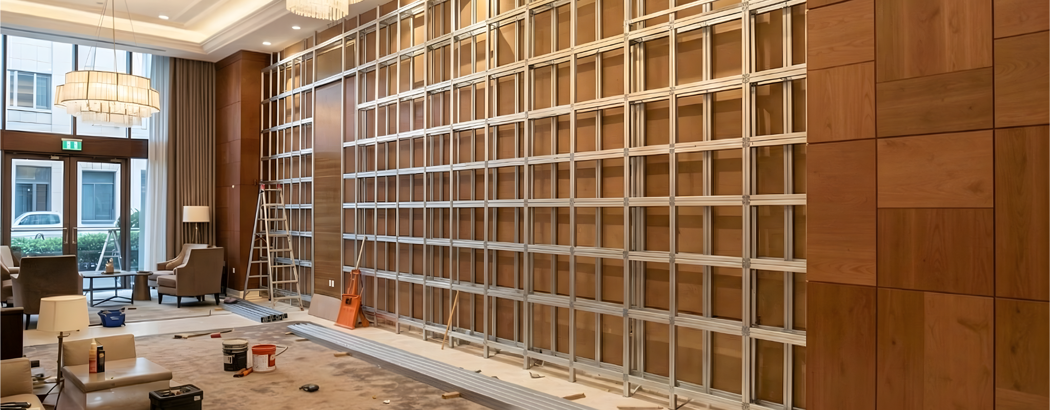 Estructuras técnicas para paneles y piezas especiales