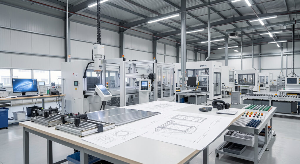 Estructuras técnicas para paneles y piezas especiales